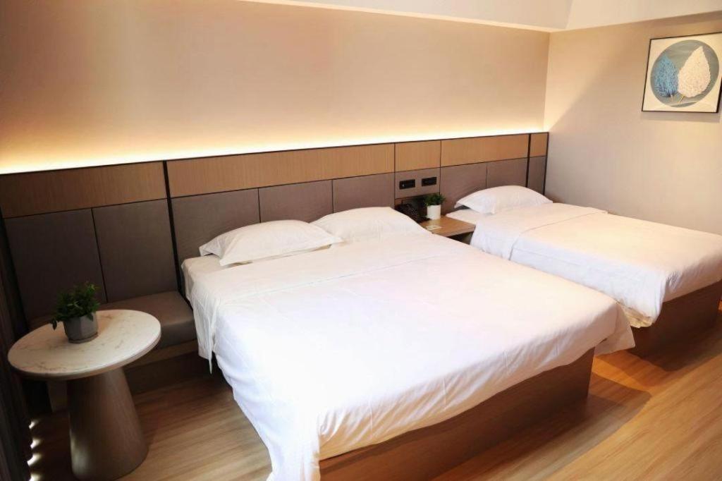 Greentree Inn Suzhou Industrial Zone Yangcheng Lake Weiting Mong Kok Express Hotel Exterior photo